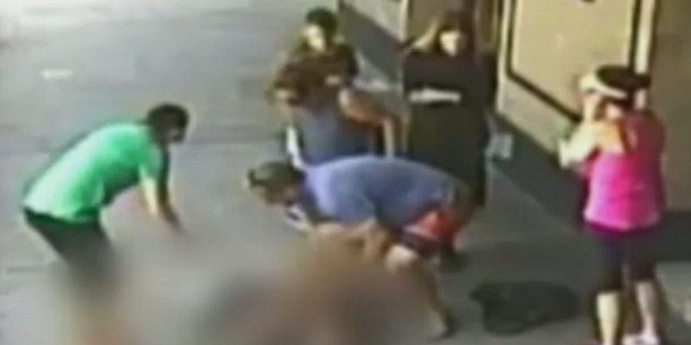 Σοκαριστικό βίντεο: 38χρονος έριξε γροθιά σε πατέρα επτά παιδιών και τον σκότωσε