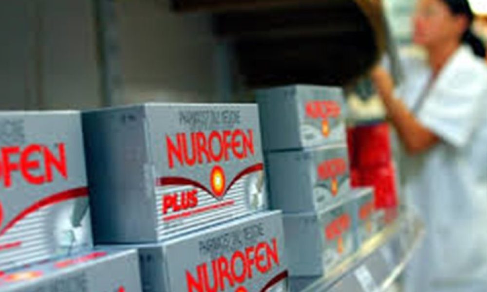 Για απάτη σχετικά με τα παυσίπονα Nurofen κατηγορείται φαρμακευτική