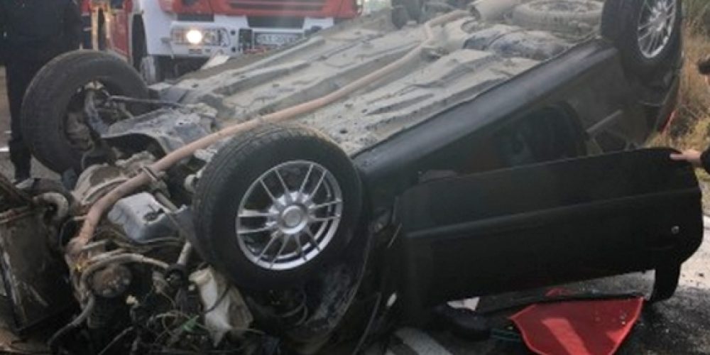 Κρήτη: Βγήκε ζωντανή από τα συντρίμμια – Πήρε τούμπες το αυτοκίνητο