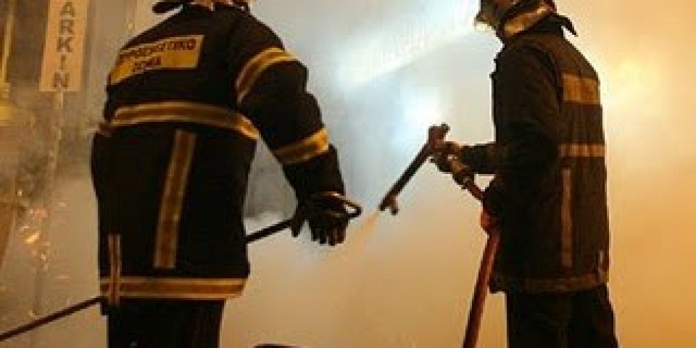 Πυρκαγιά σε δωμάτιο νεοαναγειρόμενης οικοδομής στα Χανιά