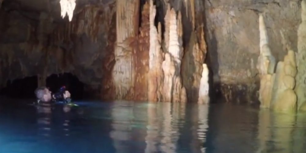 Χανιά: Μοναδικές εικόνες από το σπήλαιο των Ελεφάντων (βίντεο)