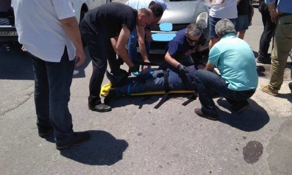Κρήτη: Προσπάθησε να αποφύγει τη σύγκρουση με ΙΧ και τραυματίστηκε – Τον έσωσε το κράνος