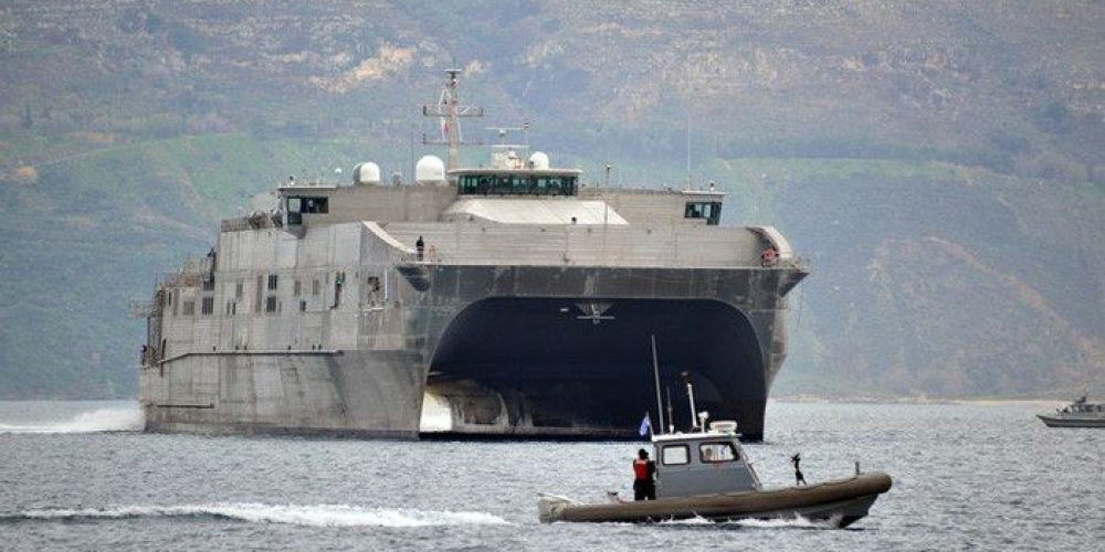 Χανιά: Στην Σούδα και εντυπωσιακό high speed καταμαράν του ναυτικού των ΗΠΑ (φωτο)
