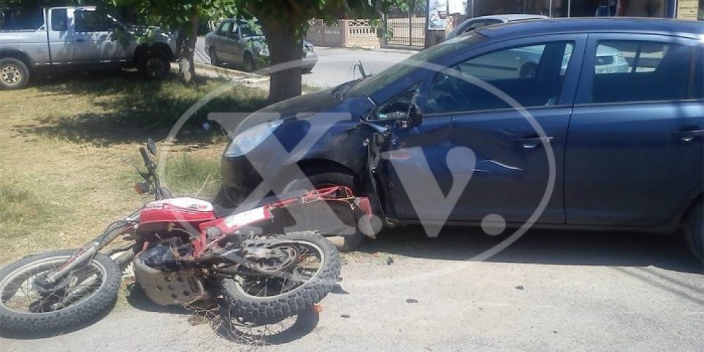 Χανιά: Tροχαία με δύο τραυματίες στο Καστέλι (φωτο)