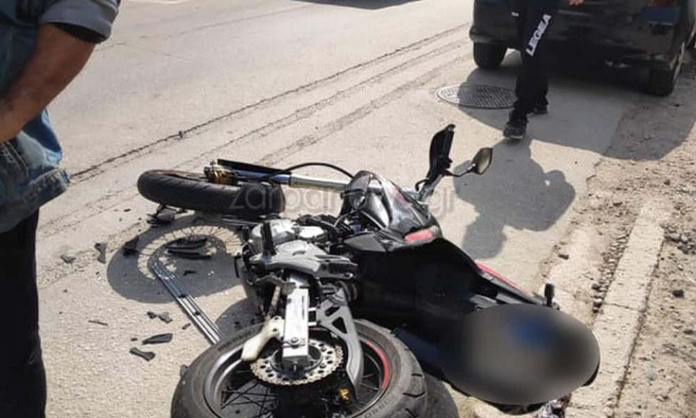Χανιά: Τροχαίο ατύχημα στην οδό Κισσάμου - 25χρονος οδηγός στο νοσοκομείο (φωτο)
