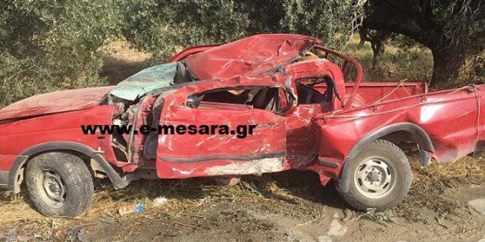 Τραγωδία και πάλι στην Κρήτη 18χρονος νεκρός σε τροχαίο (φωτο)