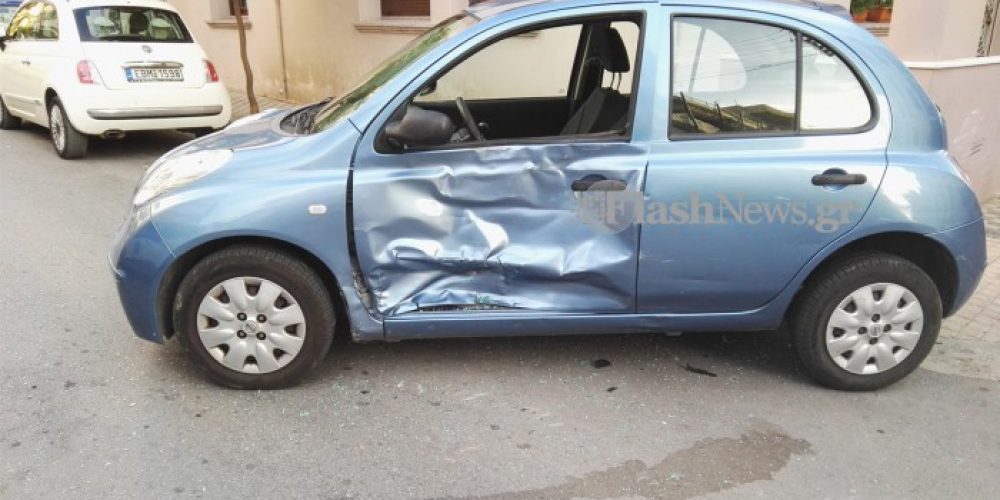 Χανιά: Σύγκρουση Ι.Χ αυτοκινήτου με ασθενοφόρο του ΕΚΑΒ (φωτό)