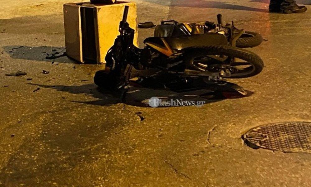 Χανιά: Τροχαίο ατύχημα στη Σούδα - Στο νοσοκομείο ένα άτομο (φωτο)