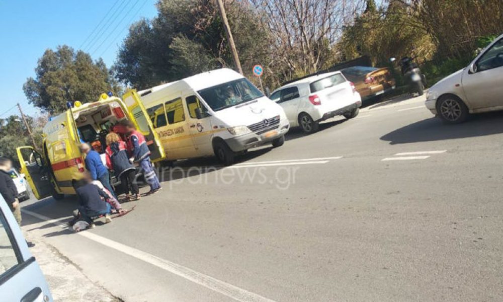 Χανιά: Τροχαίο με μηχανάκι στο Βαμβακόπουλο! Στο νοσοκομείο ο οδηγός (Photos)