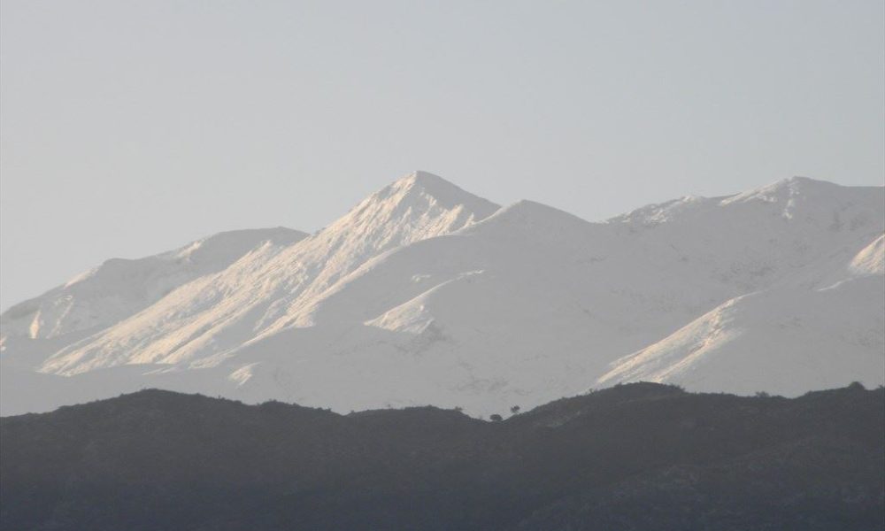Τα πρώτα χιόνια στα βουνά-Ο καιρός στην Κρήτη