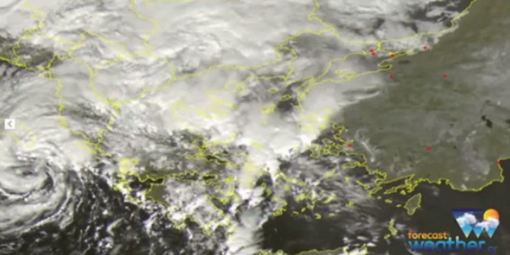 Ο κυκλώνας «Ζήνωνας» κατευθύνεται προς την χώρα μας! Δορυφορικές εικόνεςforecast weather