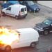 Κρήτη: Βίντεο ντοκουμέντο με το ανεξέλεγκτο αυτοκίνητο που άρπαξε φωτιά εν κινήσει (φωτο)
