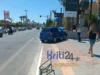 Χανιά: Αυτοκίνητο προσέκρουσε σε τοιχίο ξενοδοχείου στον Πλατανιά (φωτο)